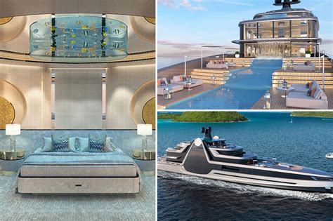 Luxury gigayacht Inspire to feature an underwater living room.